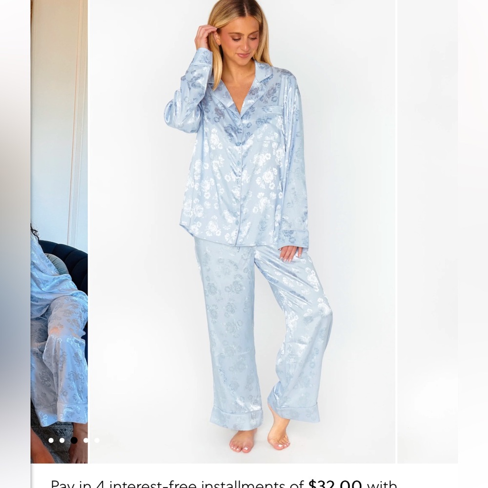 Show Me Your MuMu Classic Cropped PJ Set